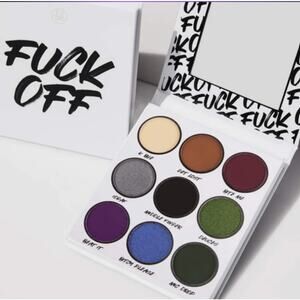 BH Cosmetics F*CK OFF 9-Color Shadow Palette NIB